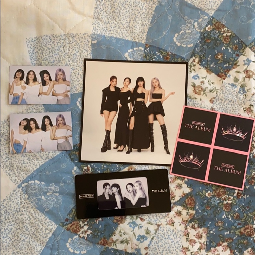 BLACKPINK THE ALBUM Photocards